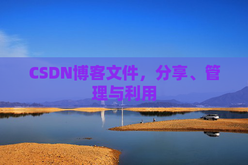 CSDN博客文件，分享、管理与利用
